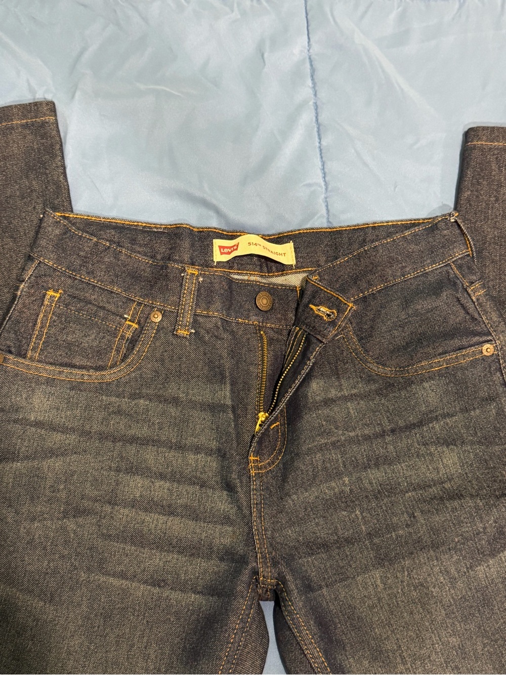 Levi's Men’s Dark Indigo Slim Straight Jeans